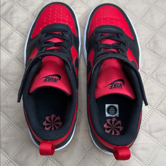 Nike Court Borough Low Redraft Youth Court Sneakers #DV5457-600 - Picture 4 of 7